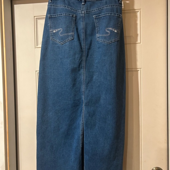 Inherit Co Mia Style Maxi Denim Skirt size 6 - Picture 2 of 7
